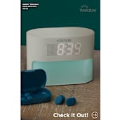 Wellable™ White Noise Sunrise Alarm Clock 51