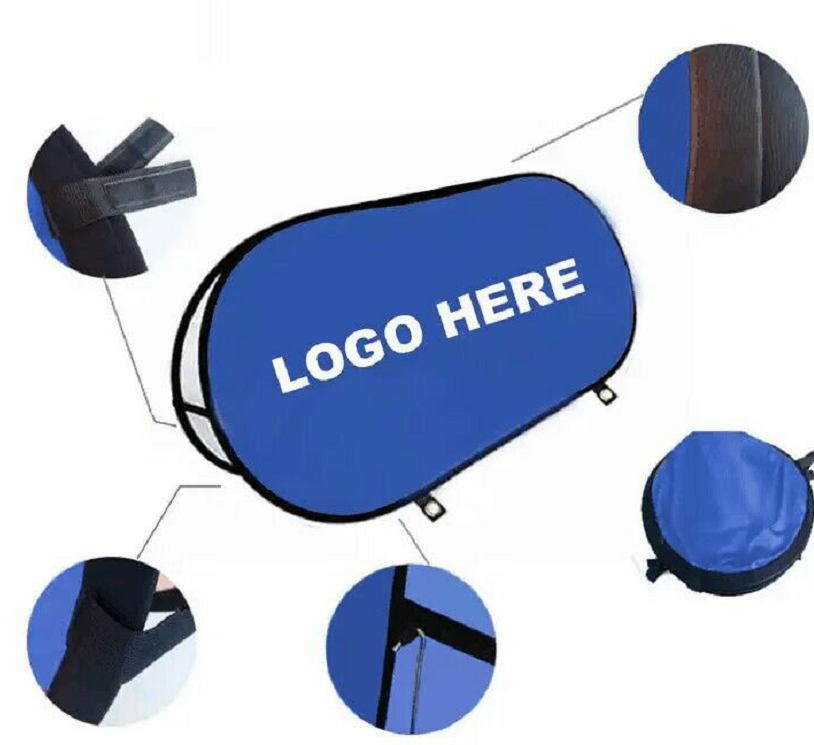 Bean Shape Pop Up Banner 1
