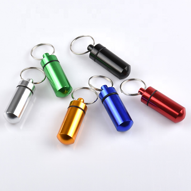 Outdoor Pill Case with Keychain 3