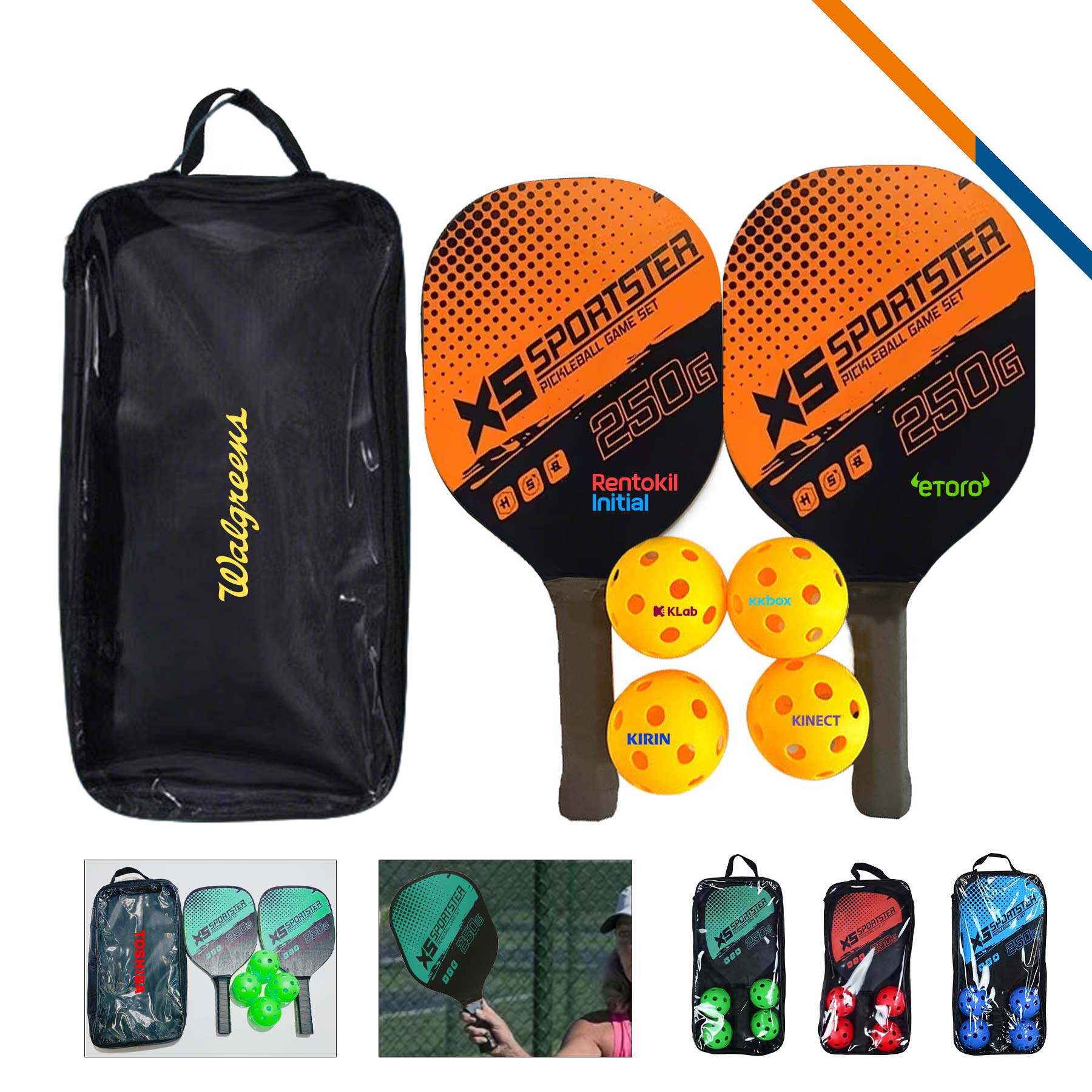 Krazo Pickleball Paddle Set