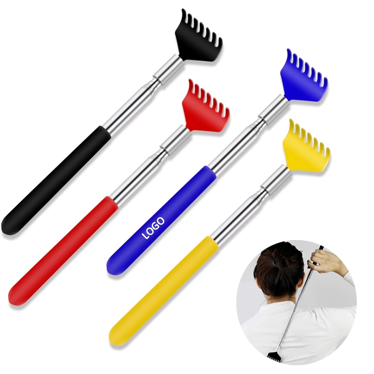 Retractable Metal Back Scratcher 1