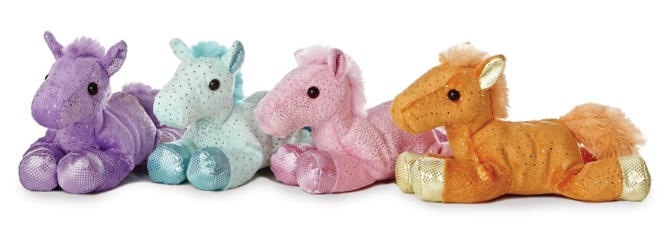 Lux Series 8" Colorful Ponies 2
