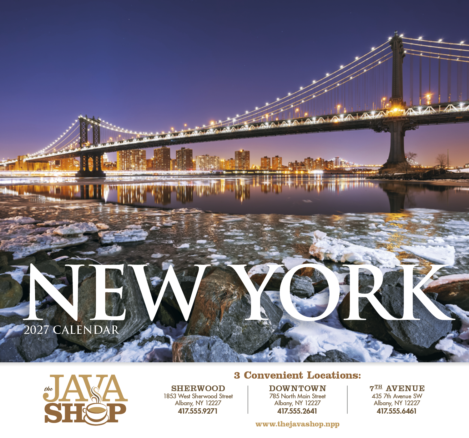 HotLine® Products New York Appointment Calendar - Stapled 19