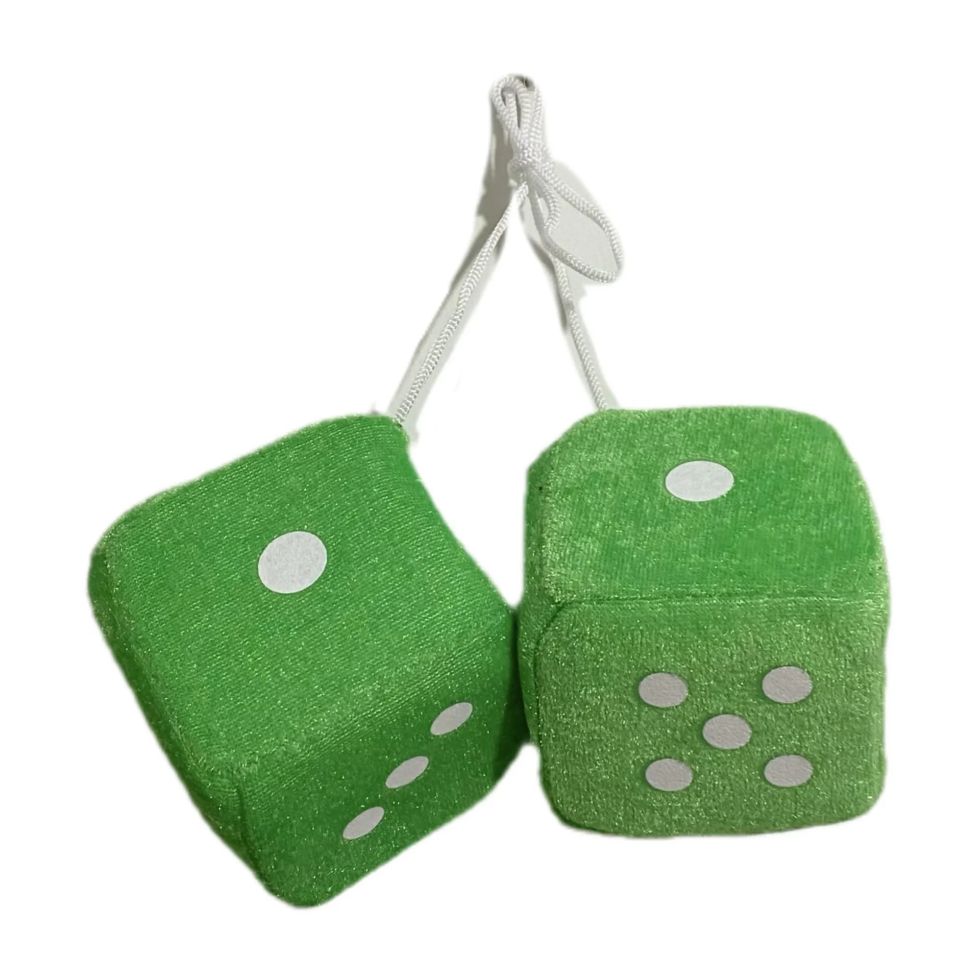 Pair of Plush Dice Car Pendant 9