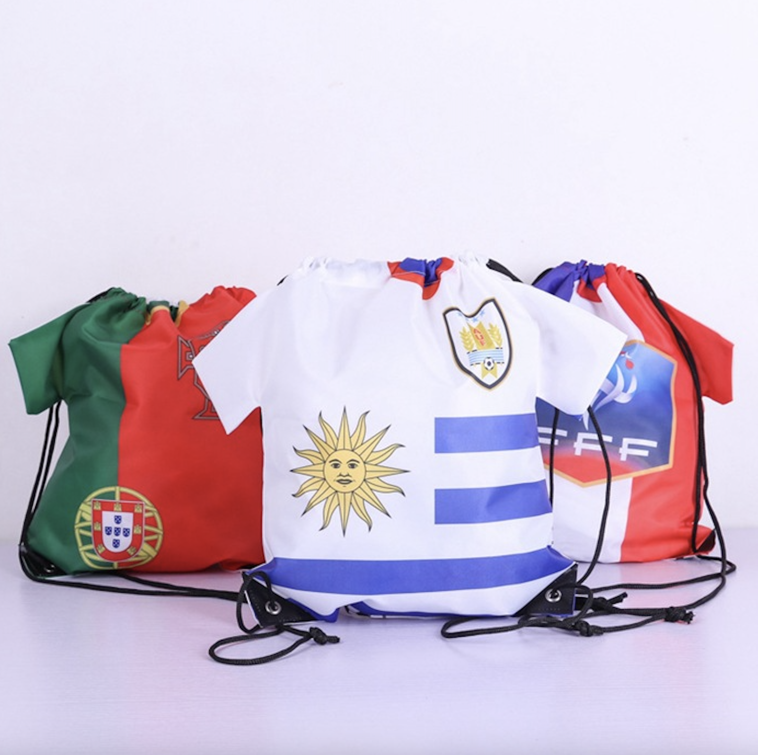 Jersey Drawstring Backpack 2