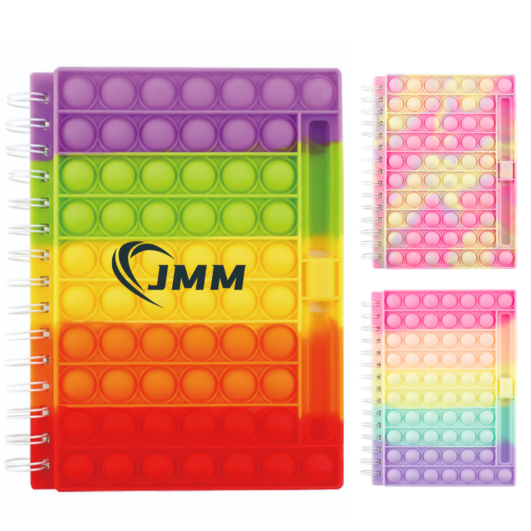 A5 Coil Color Pop Bubble Fidget Notebook 3