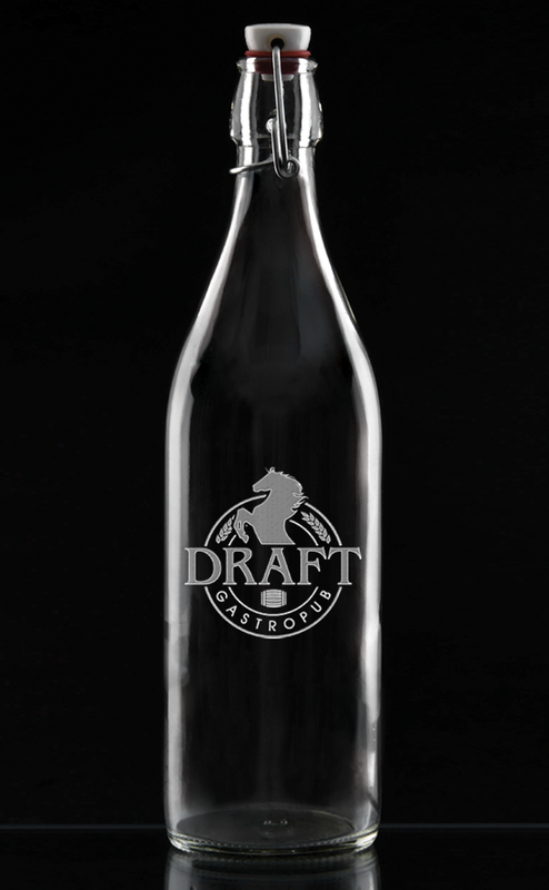 Deep Etched Large Giara Bottle 3