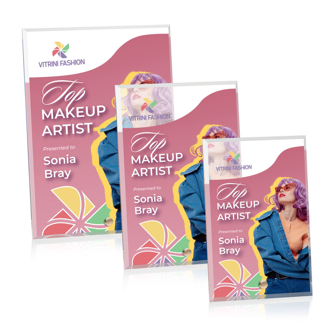 Polaris Rectangle (V) VividPrint™ Award - Gold