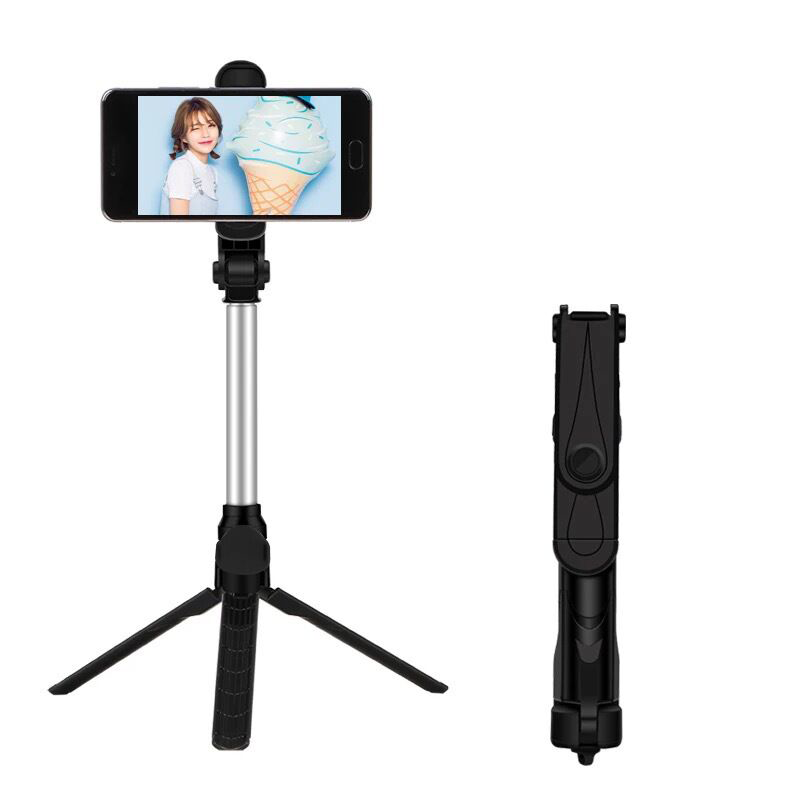 Stretchable stainless steel Bluetooth phone stand selfie sti 3