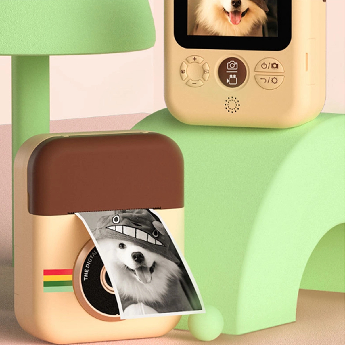 Custom Mini Rechargeable Instant Print Digita Camera 5