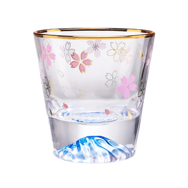 260ml 8.7oz Glass Tea Coffee Mug & Sakura Drink Gift Cup 4