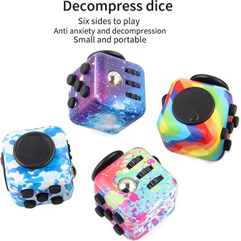 Personalized Cube Dice Fidget Stress Reliever Toy 2
