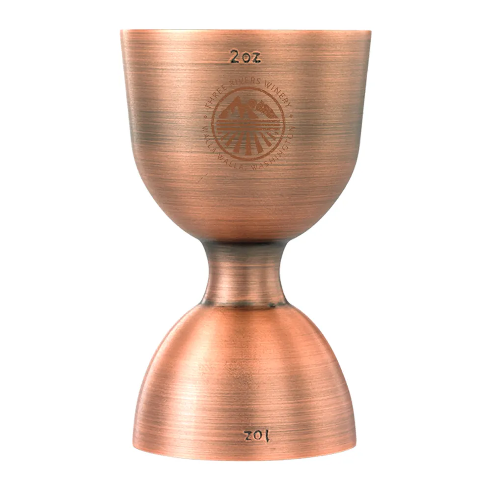 1 x 2oz. Straight Rim Bell Jigger 6