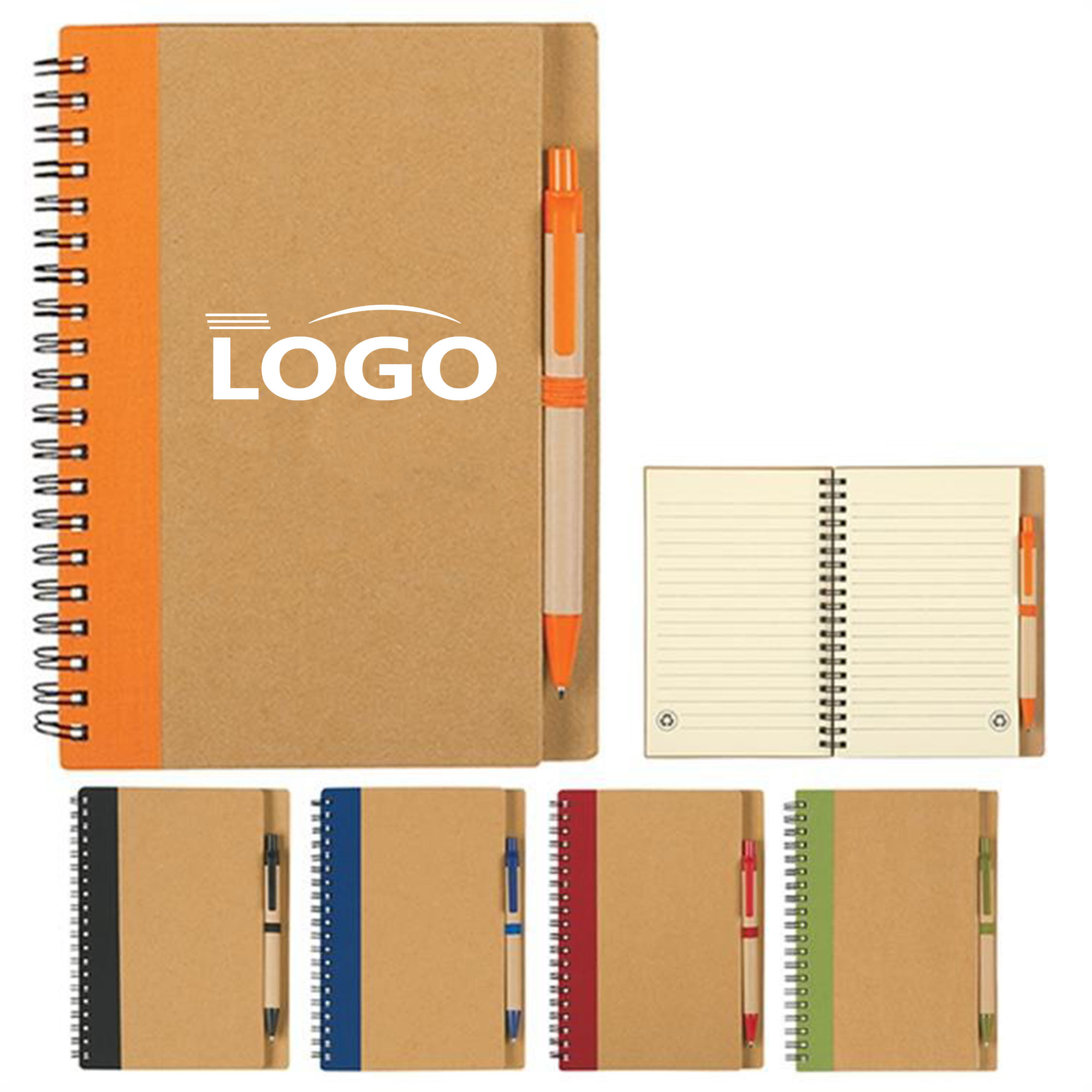 Sustainable Notebook and Pen Combo 1