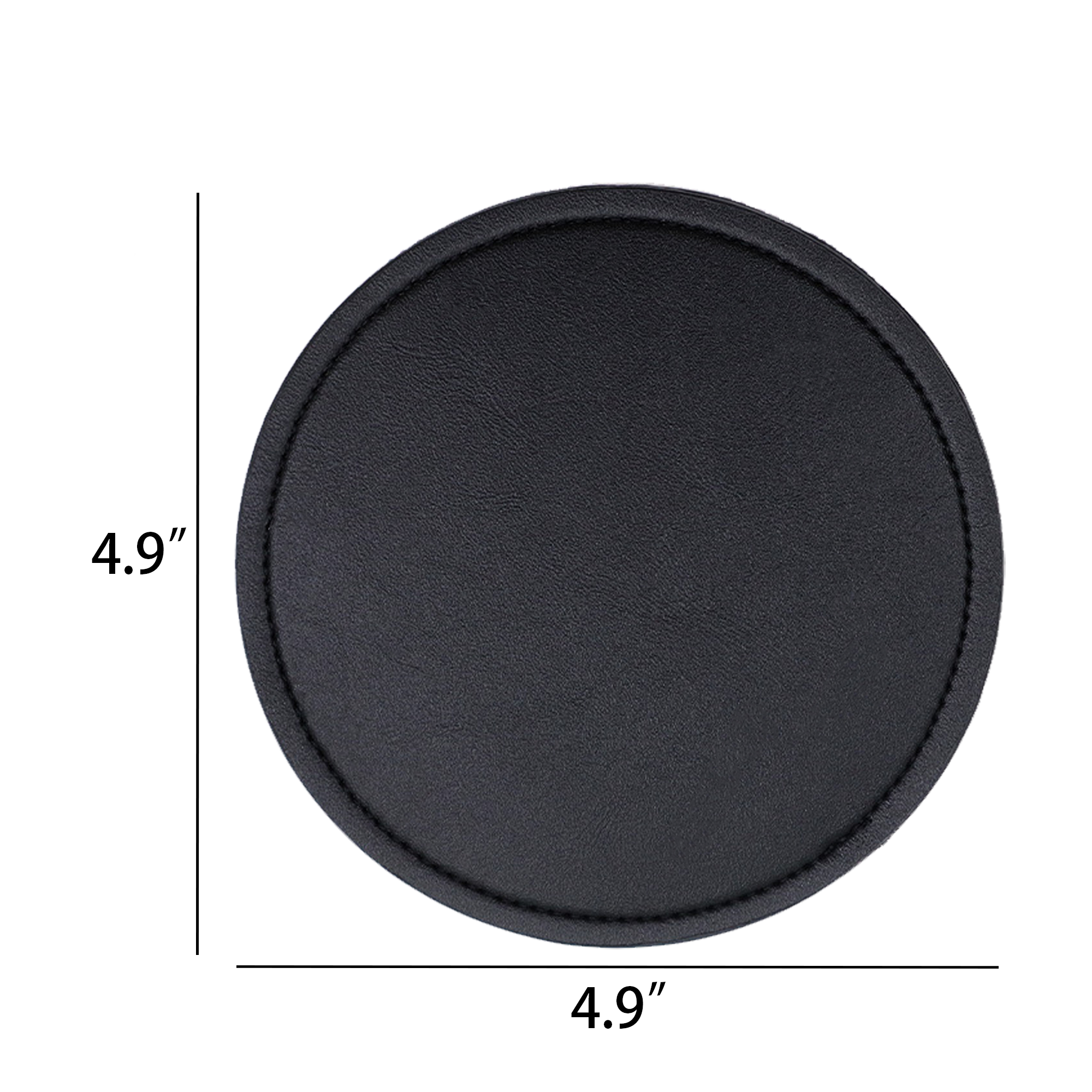Reusable Leather Like Coaster 8