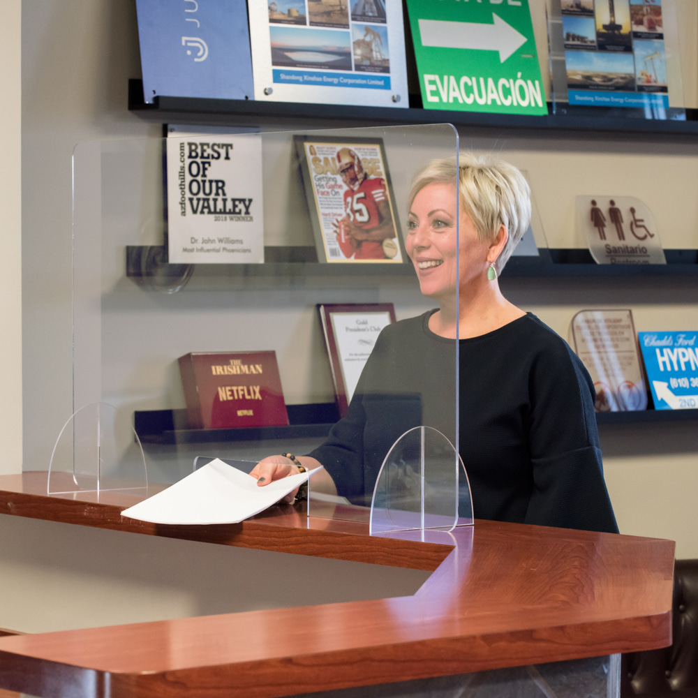 Over Sized TopLine Counter Shield C