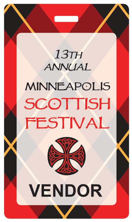 USA Made Laminated Paper Event Badge  20mil Budget-Friendly (2.625"x4.5") Rectangle