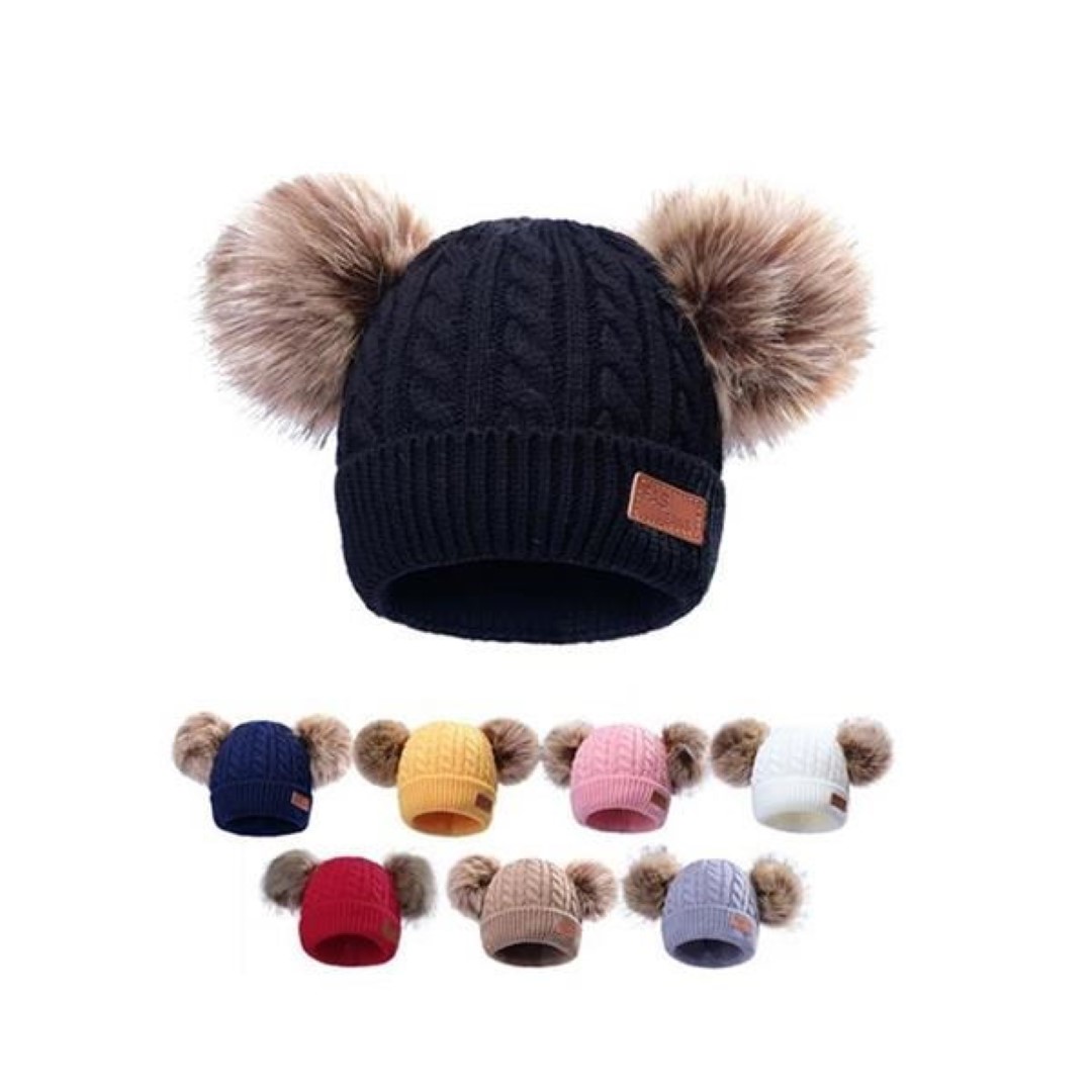 Children's Woolen Knitted Warm Hat 8