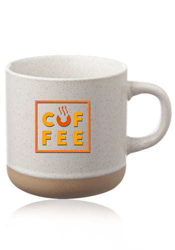 11 oz. Cosmic Speckled Clay Coffee Mugs 1