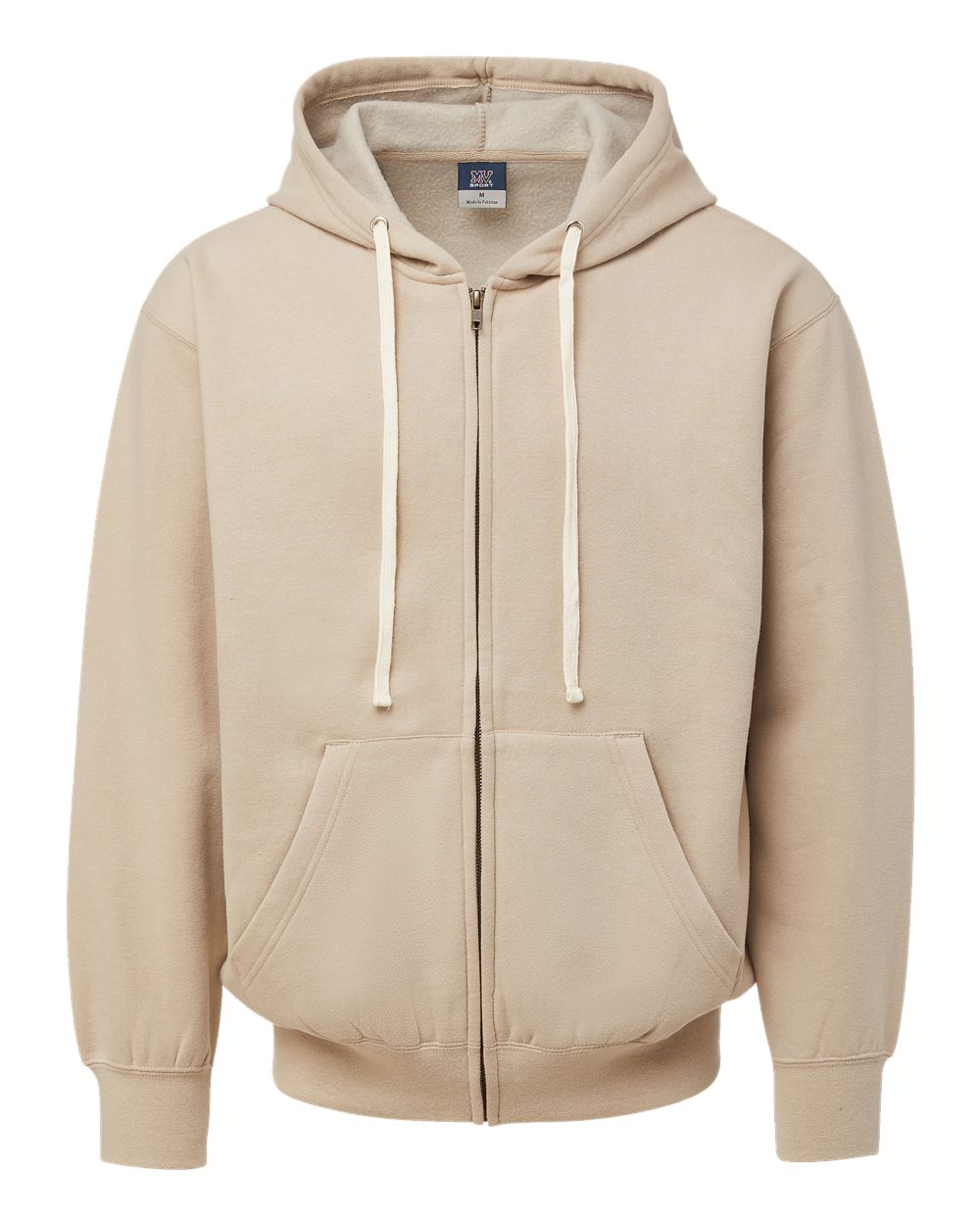 Unisex Vintage Fleece Full-Zip Hooded Sweatshirt - 22132 19