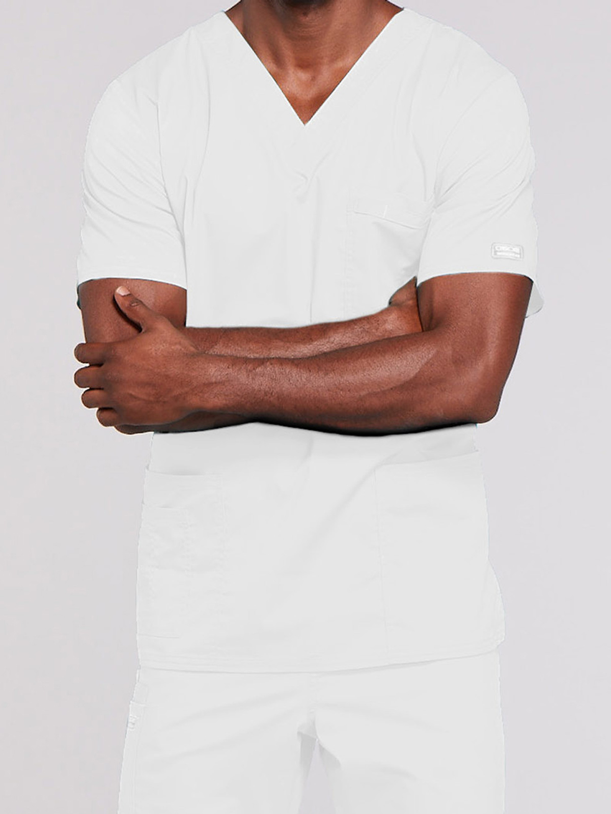 Cherokee - Workwear Core Stretch - Unisex Four-Pocket V-Neck Top 13