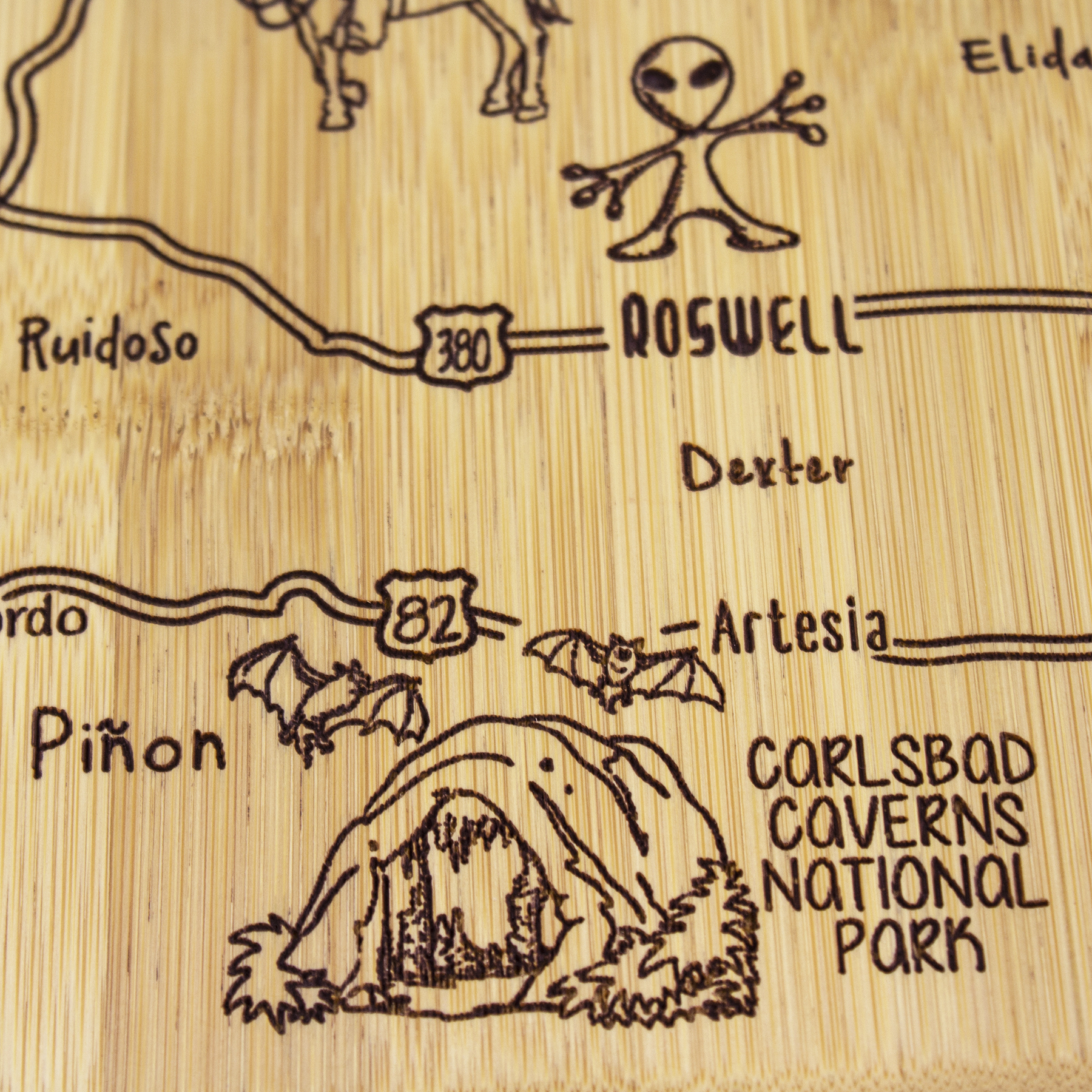 Destination New Mexico Cutting & Serving Board 5