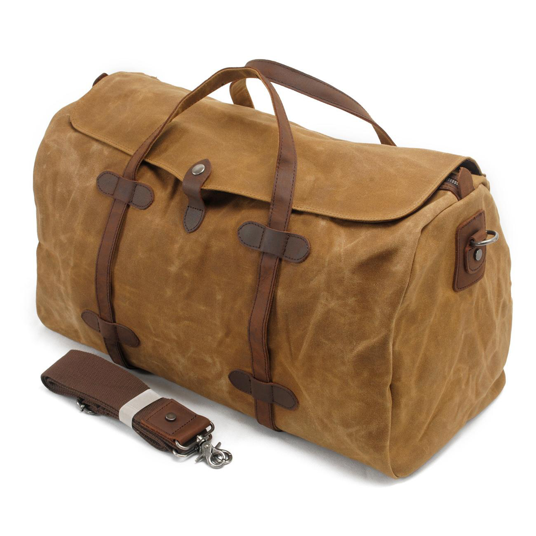 Canvas Waterproof Wearable Duffel Bag 8