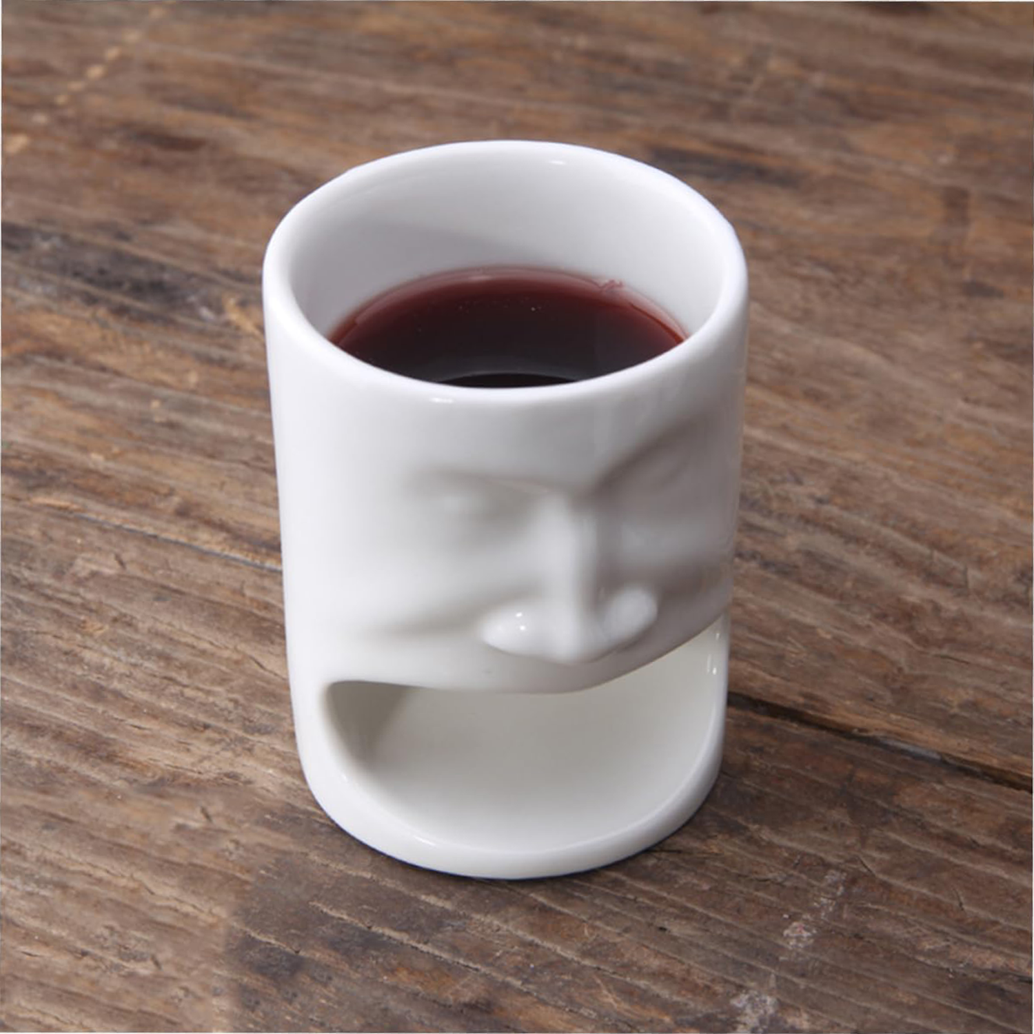 6Oz Cookie Ceramic Creative Man Face Mug 3
