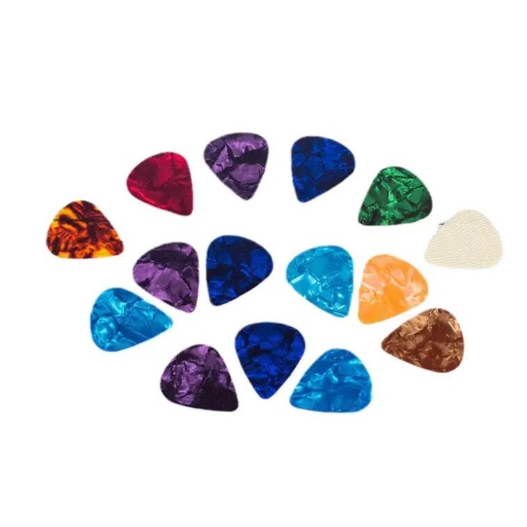 Colorful Celluloid Guitar Picks 4
