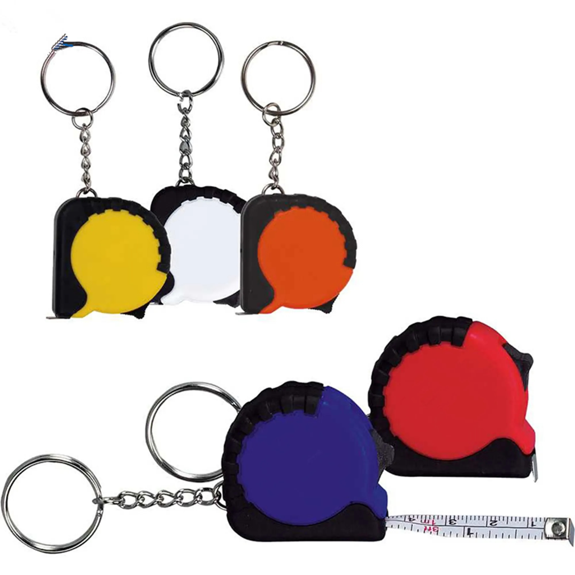 Full Color Mini Portable Tape Measure Key Chain 1