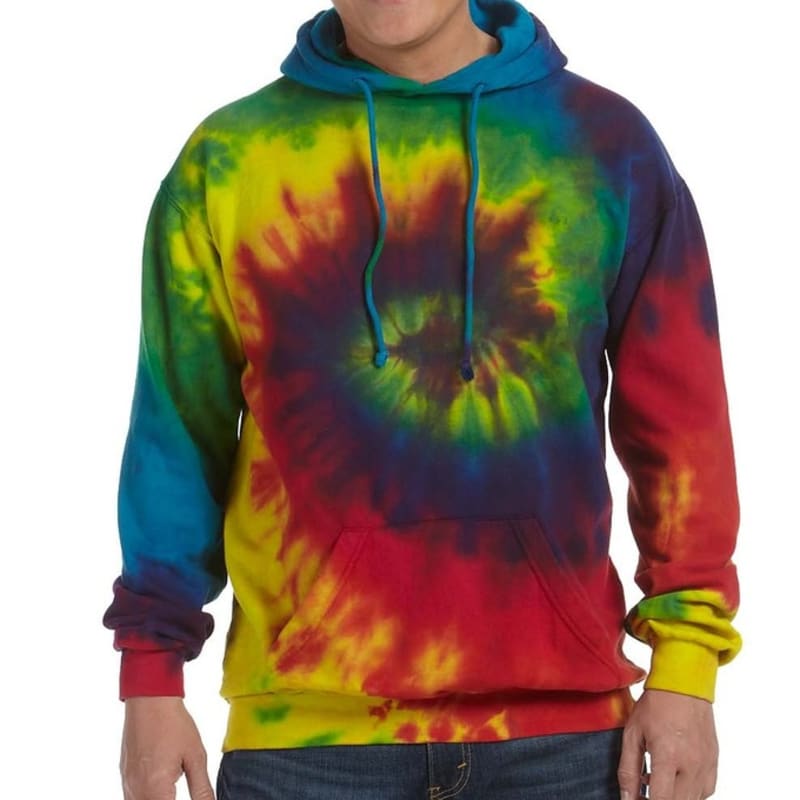 Tie-Dye 8.5 Oz. Tie-Dyed Pullover Hood 3