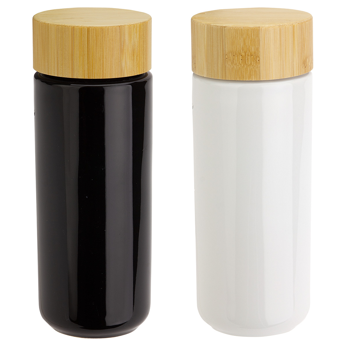 Milan 10 oz Ceramic Tumbler with Bamboo Lid 2