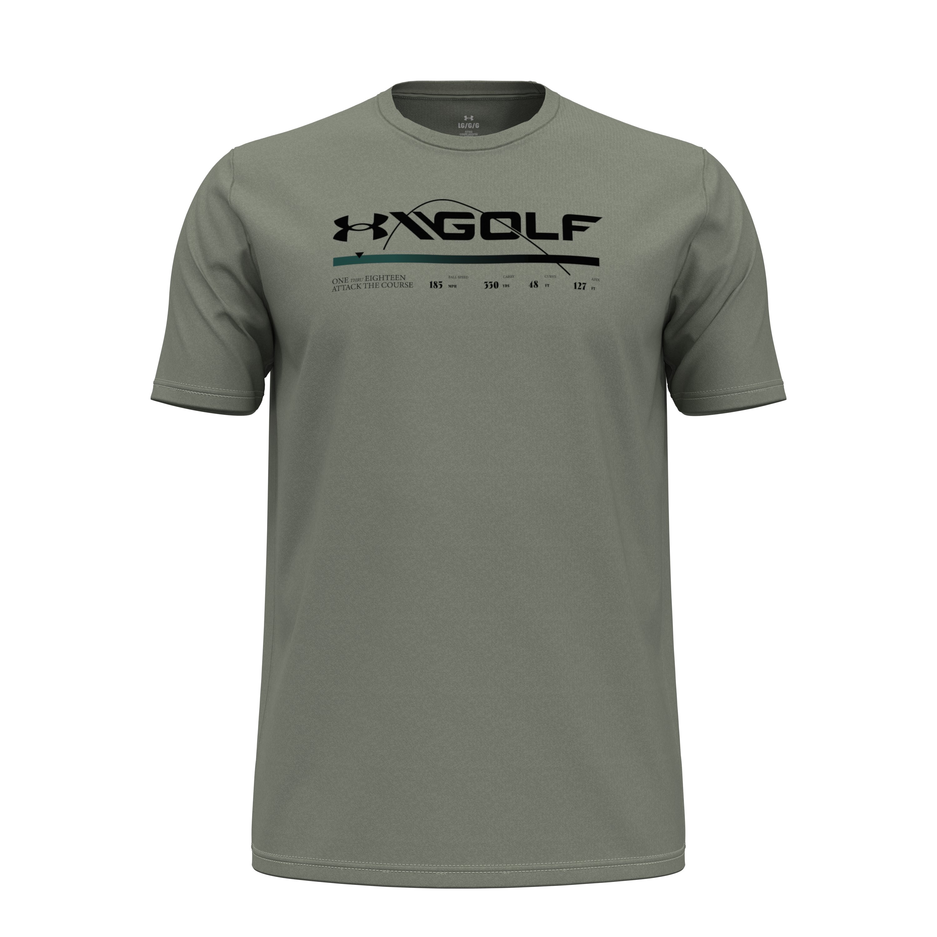 UA Golf Power Swing Men's Short Sleeve 4