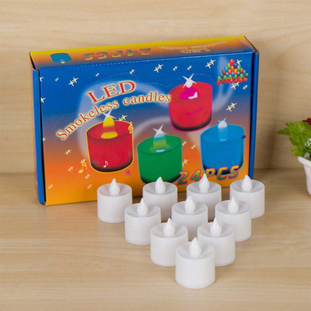 24PCS LED Smokeless Electronic Candles 9