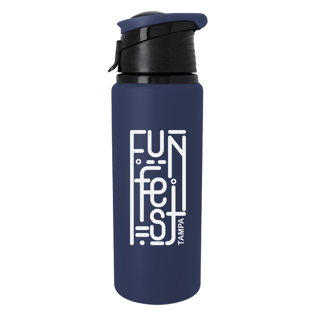 24 Oz. Velvet Touch Aluminum Bottle, custom water bottle with logo imprint 13