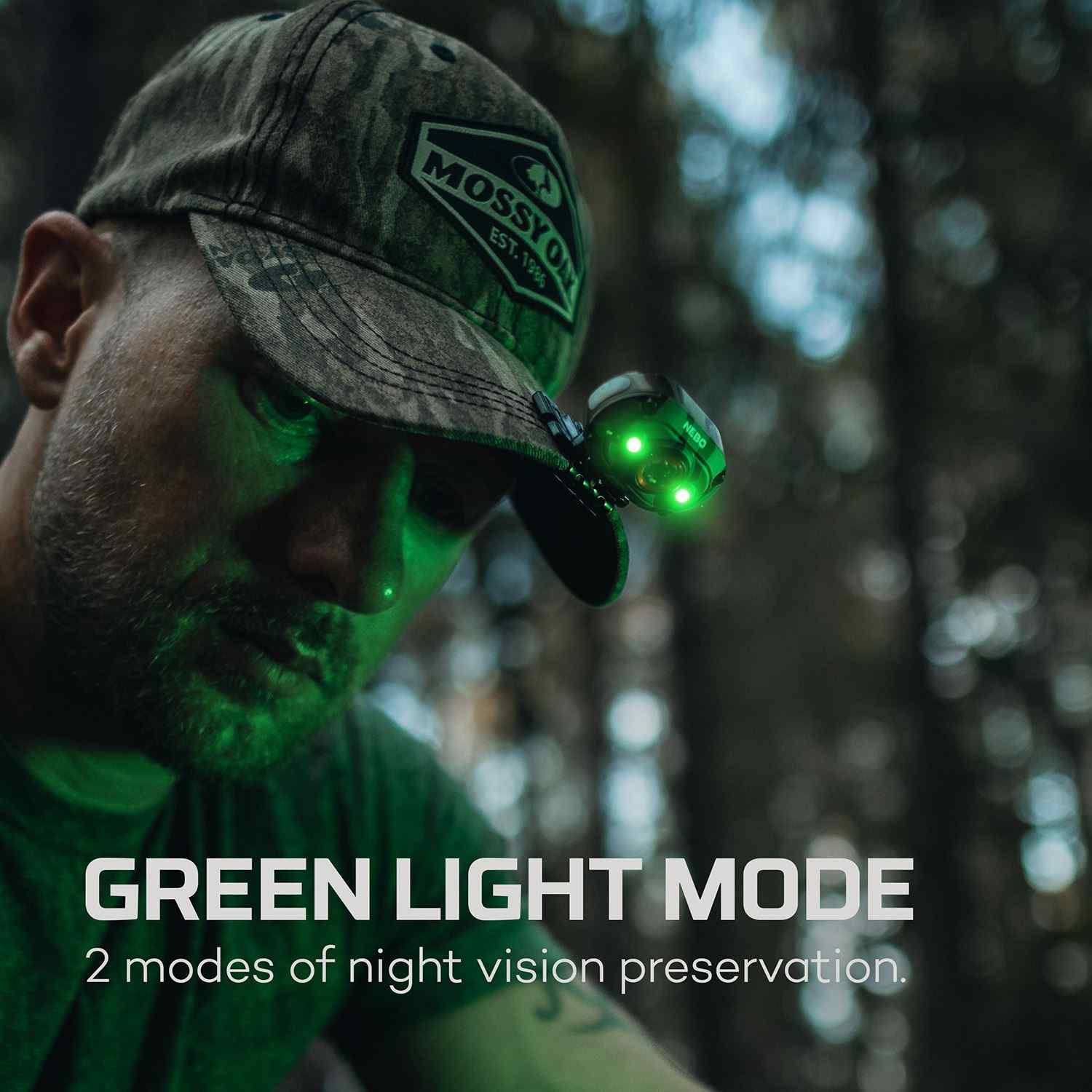 MYCRO RECHARGEABLE HEADLAMP - Mossy Oak 8