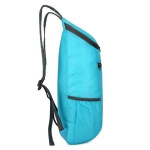 Foldable Carry-On Backpack w/ Drawstring Pouch 7