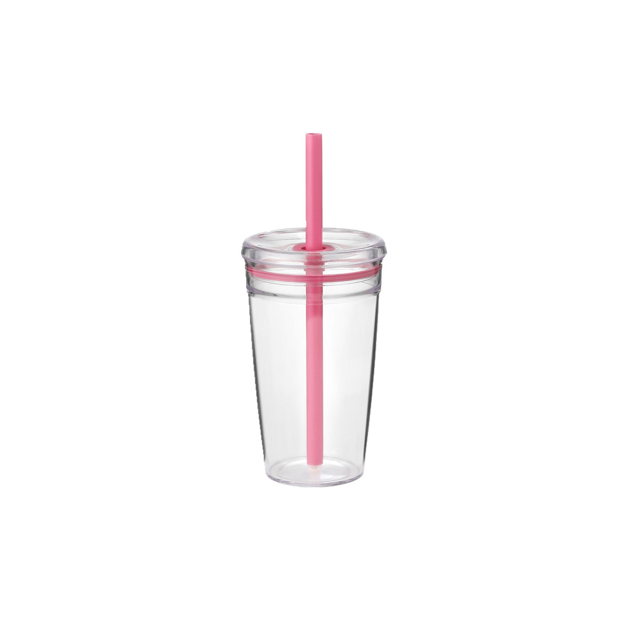 Single Layer Plastic Straw Cup 4