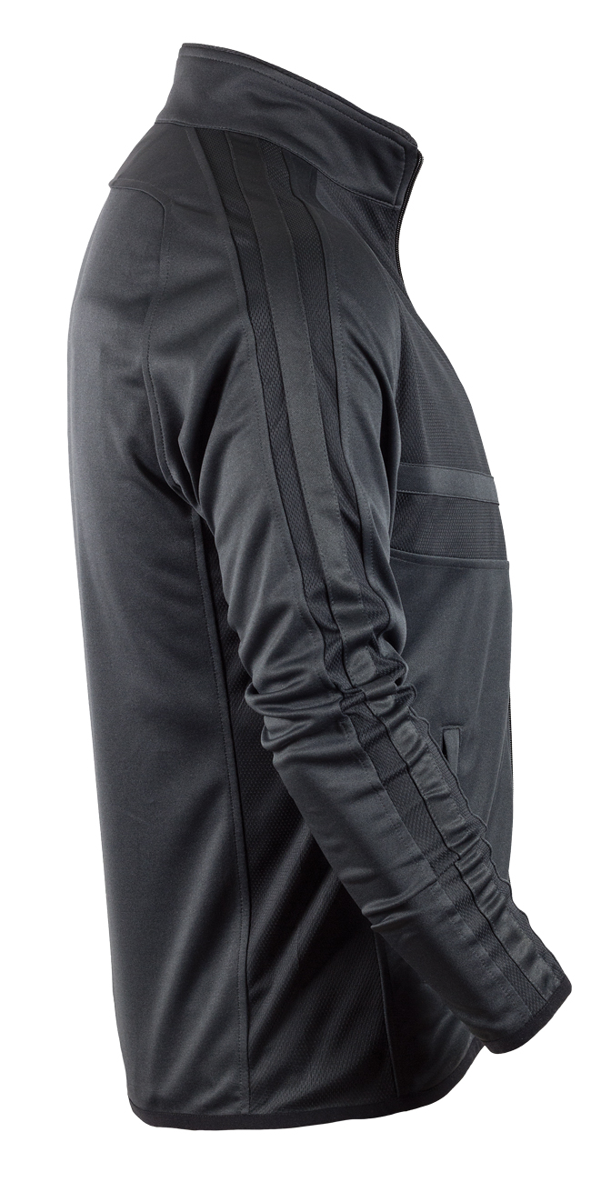 Unisex Stealth Medium Weight Fine Gauge Jersey Knit Warm-Up Jacket 5
