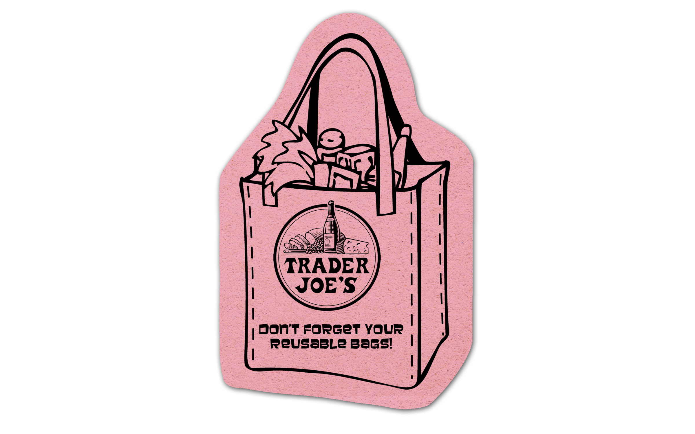 Tote Bag Compressed Sponge 13