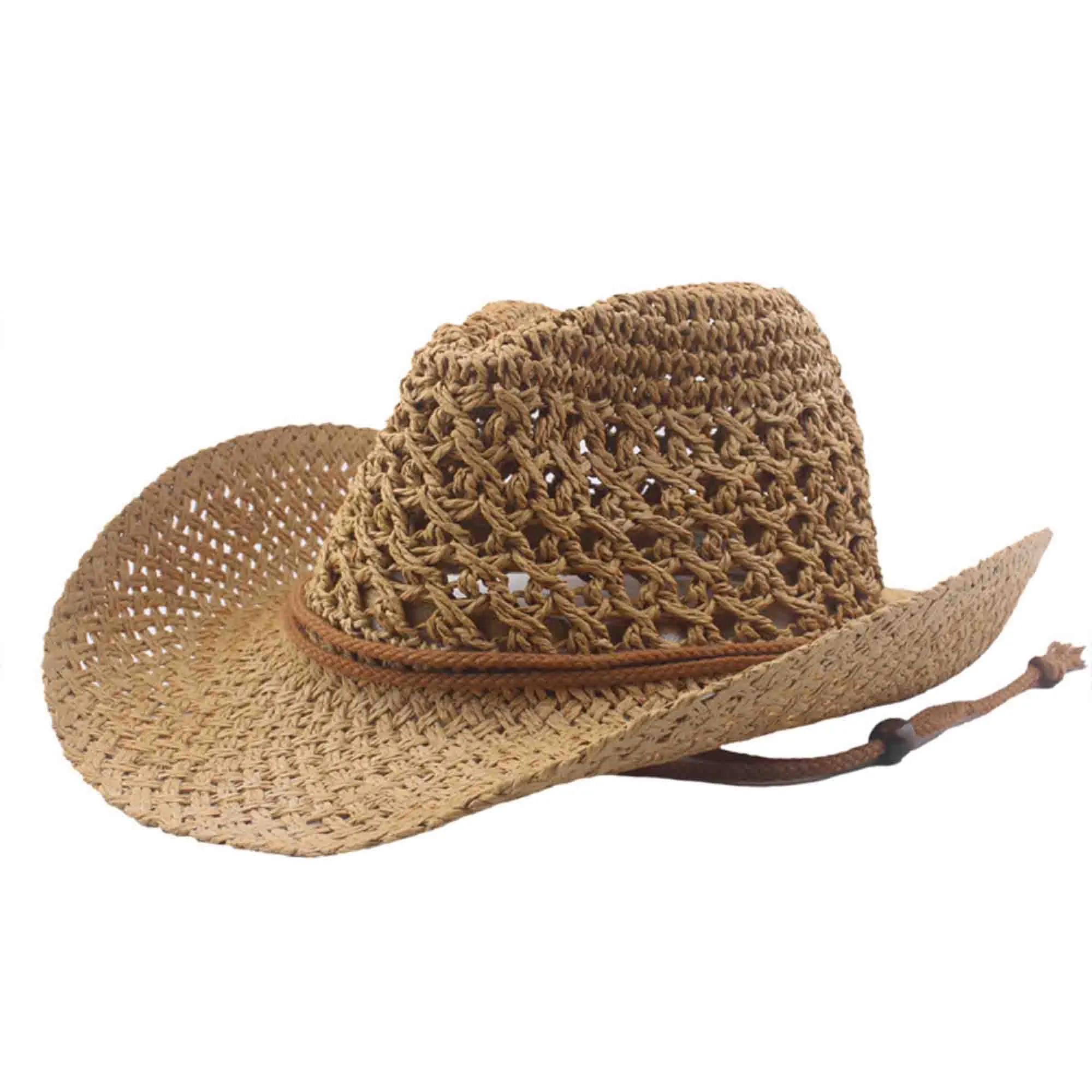 Gambler Straw Hat Skimmer Boater 1