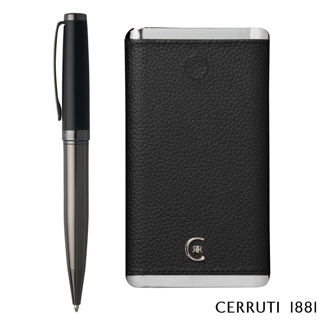 Cerruti 1881® Hamilton Ballpoint Pen & Power Bank Gift Set 2