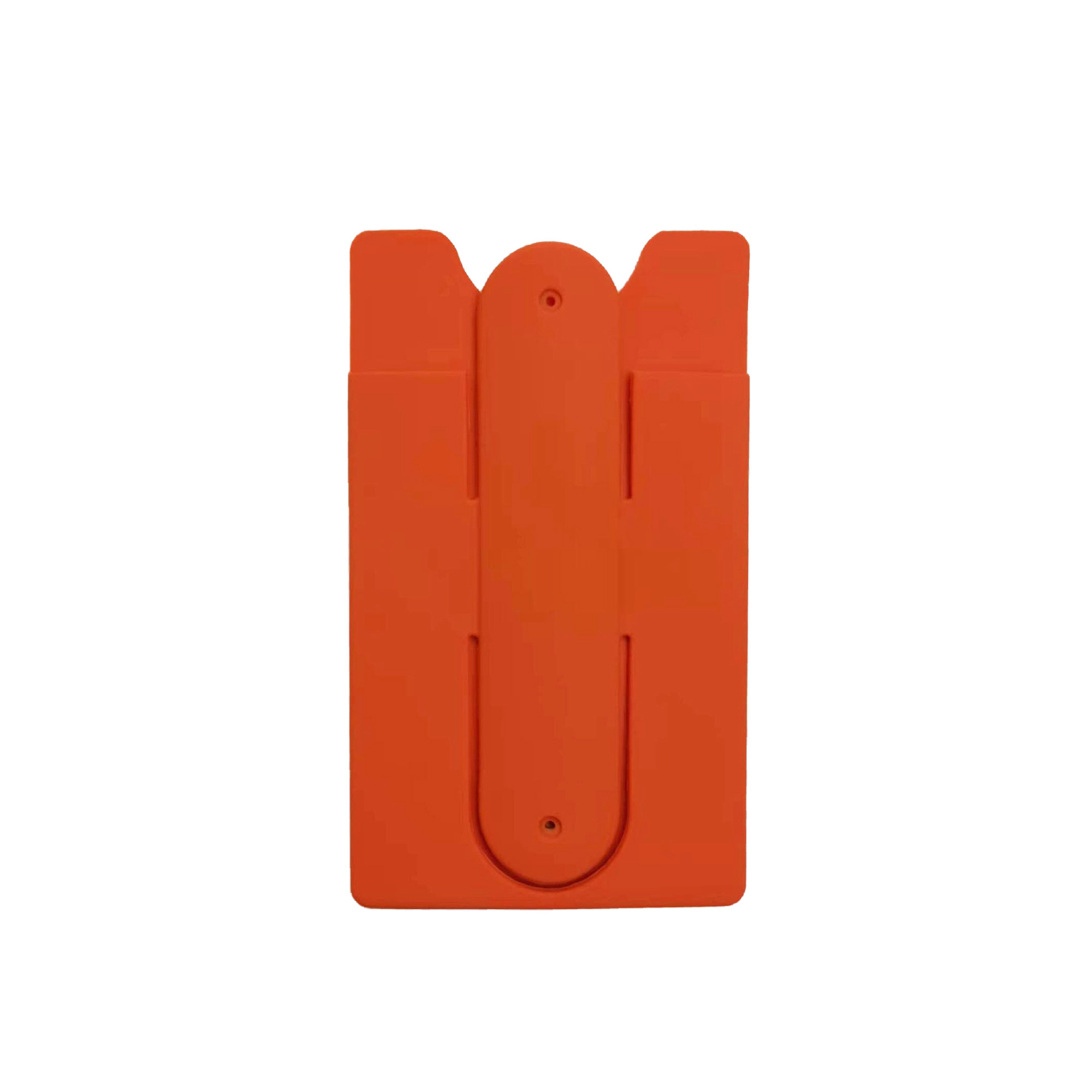 Adhesive Silicone Card Wallet With Stand 11