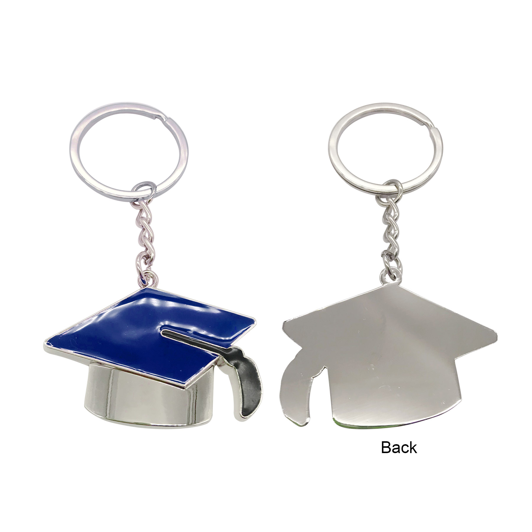 Free Shipping Multicolor Graduation cap / Mortarboard Key Chain 8