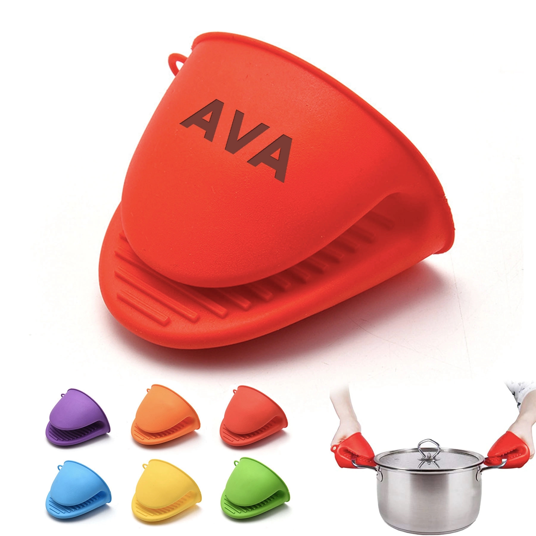 Silicone Heat Resistant Hand Tong 3