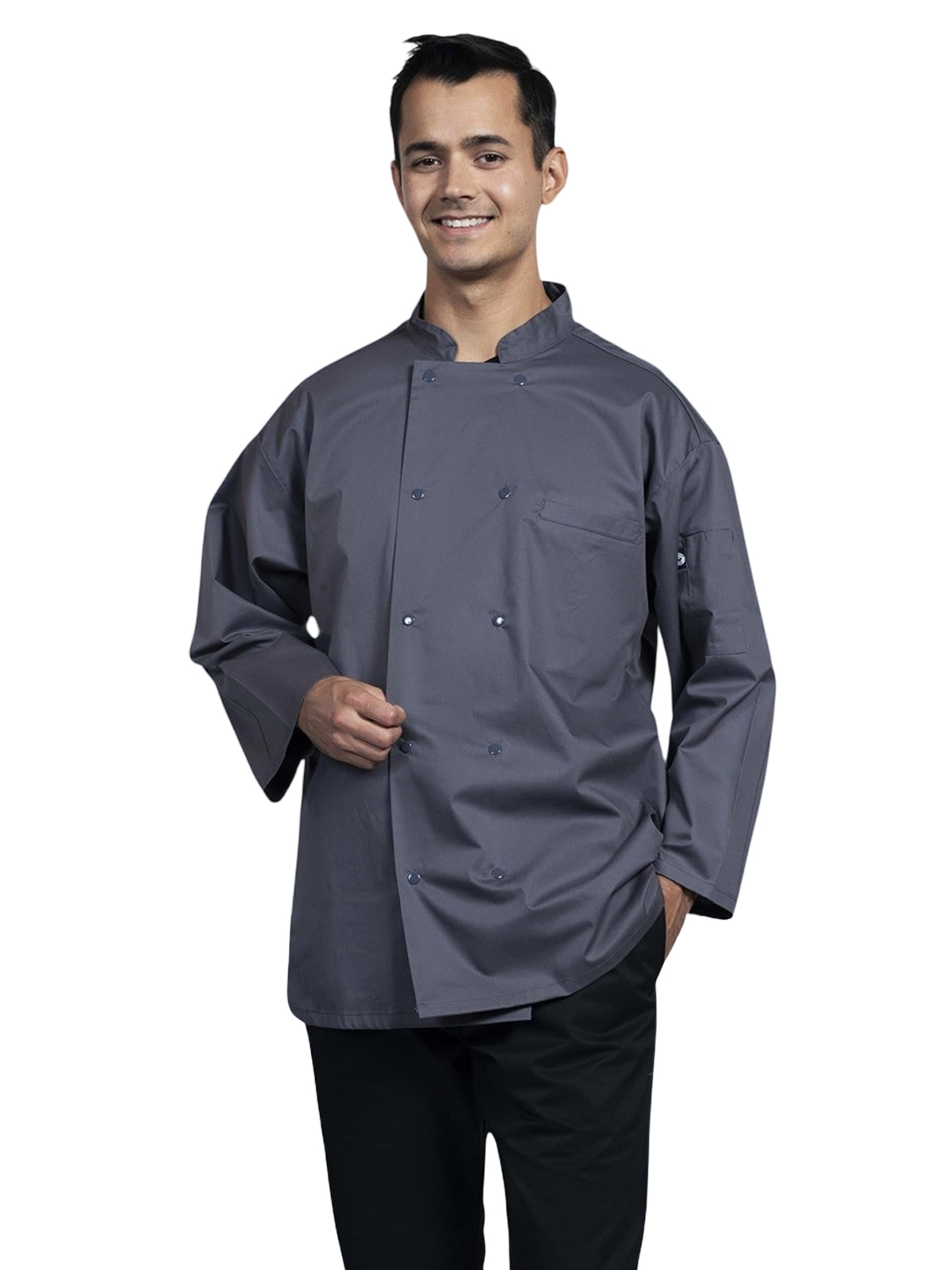 Uncommon Chef - Treviso Unisex Two-Pocket Chef Coat 3