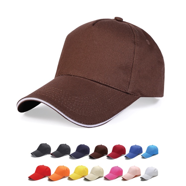Nevaso 5 Panel Heavy Cotton Sandwich Cap Full Colour 16