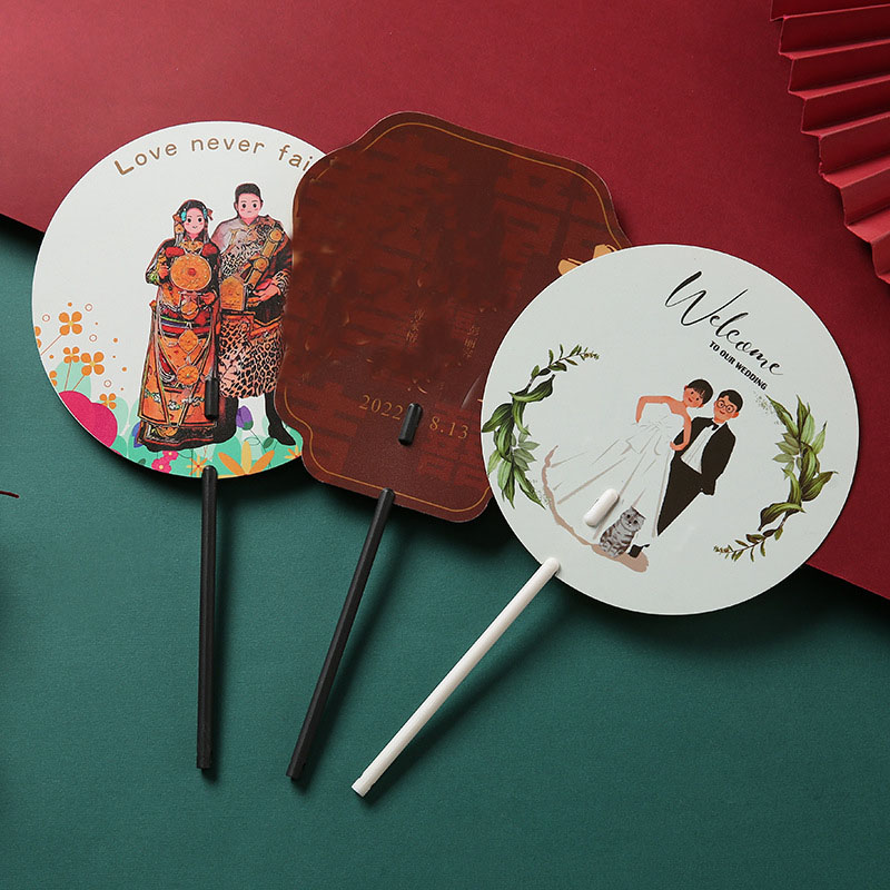 Plastic Advertising Fan 2