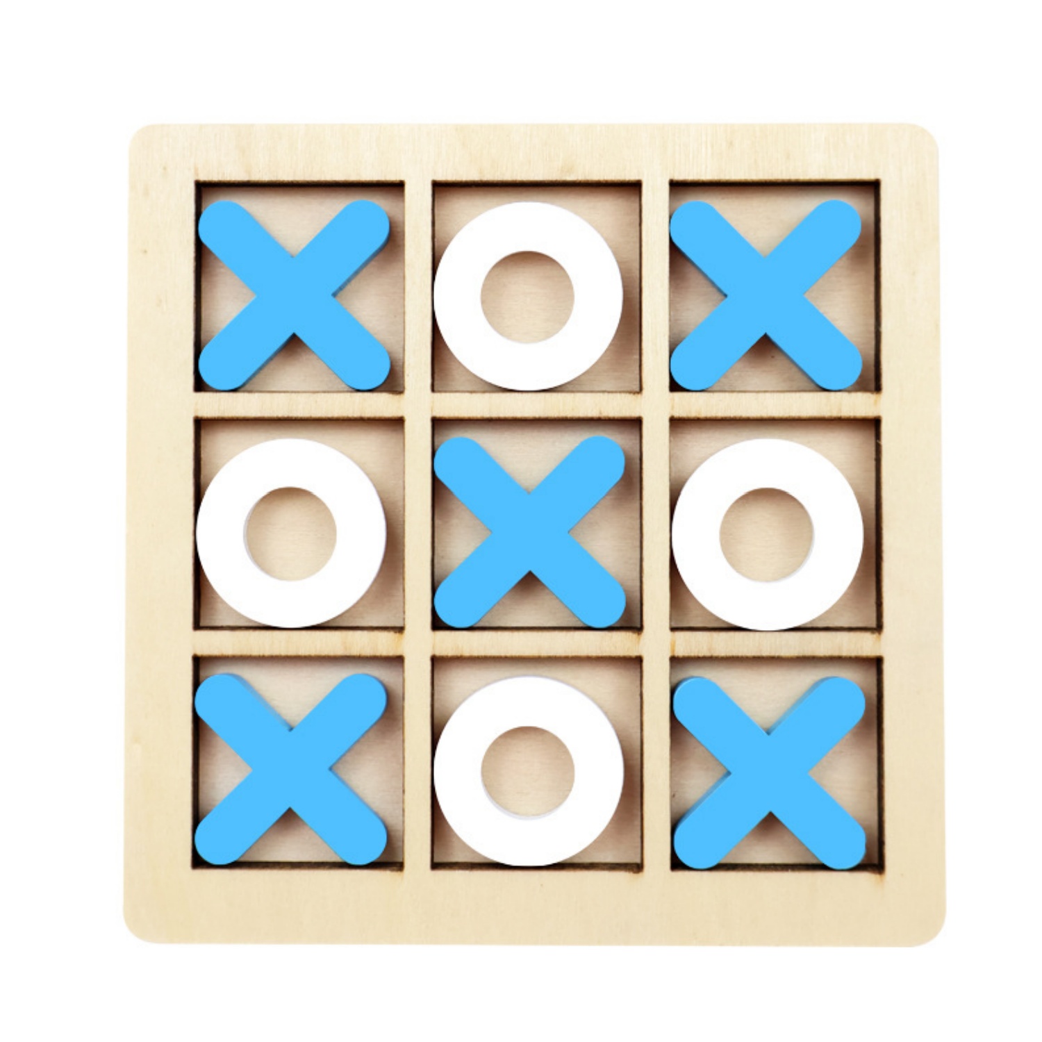 Wooden Tic Tac Toe Game 5