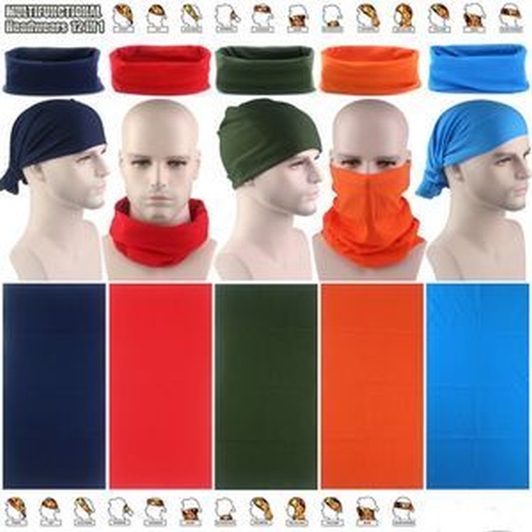 Cool Change Magic Seamless Multi Functional Scarf (19.3"x9.9") 2